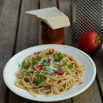 Pasta met garnalen